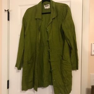 Flax coat